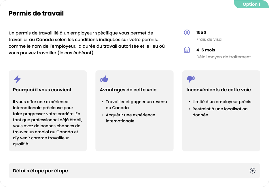 Aïa Permits - Strategy d'immigration